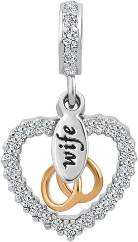 LovelyCharms الزوجة الحب القلب استرخى سحر الخرزة للسوار in Kuwait