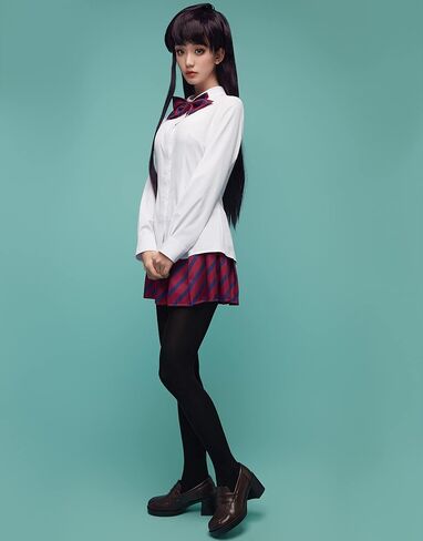 Komi Can't Communicate Women's Shoko Komi JK Skirt Set School Uniform Cosplay Costume in Saudi Arabia