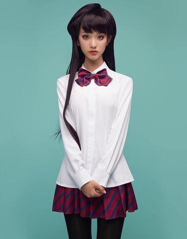 Komi Can't Communicate Women's Shoko Komi JK Skirt Set School Uniform Cosplay Costume in Saudi Arabia