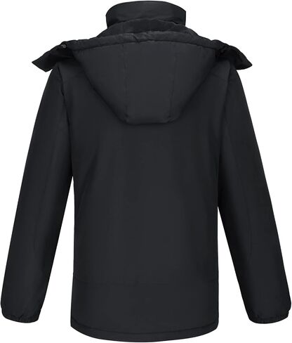 Men's Winter Ski Jackets Waterproof Snow Coat with Hood Mountain Windproof Rain Jacket in Saudi Arabia