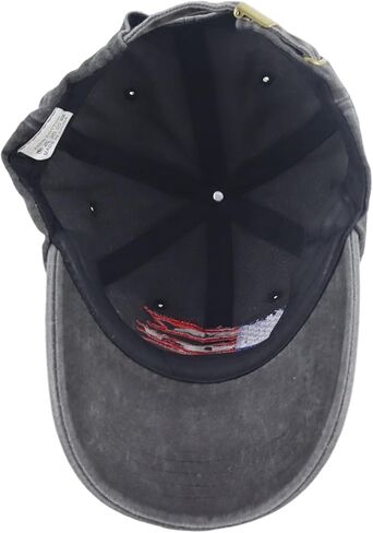 قبعات الصيد بعلم أمريكي للرجال، قبعات بيسبول قطنية مطرزة قابلة للتعديل للاستخدام في الهواء الطلق in Kuwait