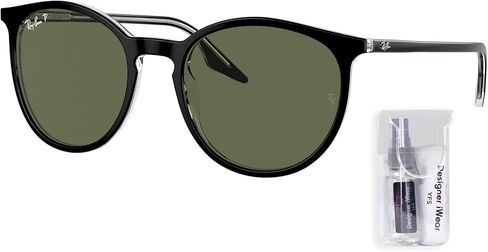 Ray-Ban RB2204F Phantos Sunglasses for Men for Women + BUNDLE With Designer iWear Complimentary Eyewear Kit in Saudi Arabia
