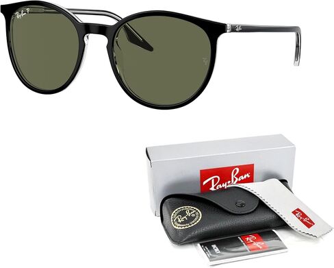Ray-Ban RB2204F Phantos Sunglasses for Men for Women + BUNDLE With Designer iWear Complimentary Eyewear Kit in Saudi Arabia