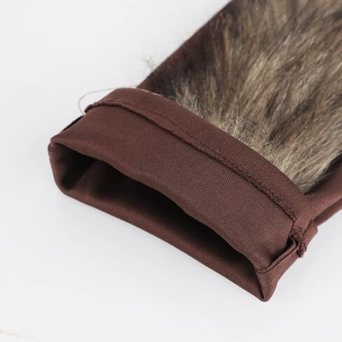 1 Pair Werewolf Hand Costume Gloves Hairy Hands Animal Furry Claw Paw Gloves Bear Monster Halloween Costume Cosplay for Adult in Saudi Arabia