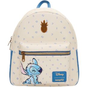 حقيبة ظهر صغيرة من Loungefly Disney Lilo & Stitch Letters، بيج in Kuwait