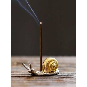 2 PCS Snail Shaped Incense Burner Stick Holder Animal Shaped Home Vintage Fragrance Incense Holders(ZS632)