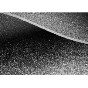 5mm Smooth Skin Rubber Neoprene Fabric, Scuba Wetsuit Fabric, Aquatic Material, Medical & Marine Grade (Black, 1' x 2')