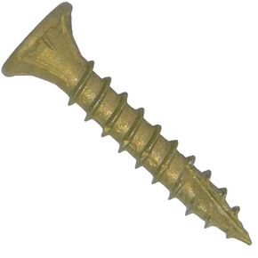 Jake Sales #8 x 1" Bronze Star Exterior Coated Wood Screw Torx/Star Drive Head - Multipurpose Exterior Coated Torx/Star Drive Wood Screws - (5 POUNDS - 1440 Approx. Screw Count)