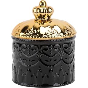 ABOOFAN Ceramic Jewelry Box with Lid Ceramic Jewelry Case Ring Box Trinket Organizer for Necklace Bracelet Earrings and Accessories Wedding Candy Box Home Decor