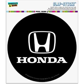 GRAPHICS & MORE Honda Logo Automotive Car Window Locker Circle Bumper Sticker