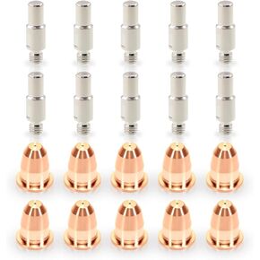 24pcs Plasma Cutter Set for Chicago Electric 95539 95413 60767 95136 97994 (Tip 0.8mm 0.031'')