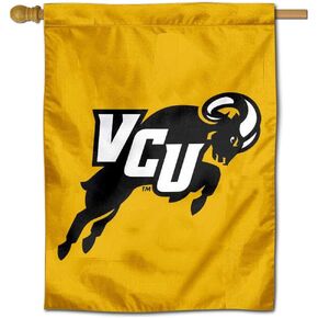 College Flags & Banners Co. VCU Rams Double Sided House Flag