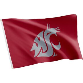 Desert Cactus Washington State University Flag Cougars Banners 100% Polyester Indoor Outdoor 3x5 feet Flags (Style 1)