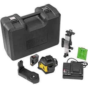 Stabila Lax 600G 3 Plane/360° Green Beam Laser Kit 7Pc