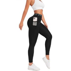High Waisted Leggings for Women,Gym Sport Fitness Joggers Pants Tummy Control for Workout, Yoga, Running