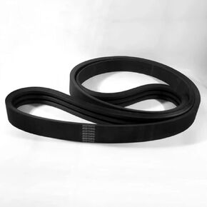 BESTORQ 2/3V630 Rubber V-Belt, Banded, Black, 63" Length x 1.36" Width x 0.61" Height