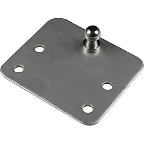 Whitecap G-1155C Gas Spring Stainless Steel Mounting Bracket - 3-1/2" L x 3" W, 13mm Ball