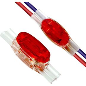 JXG-U1B Wire Splice connector,Used as Corrosion-resistant and Moisture-proof Connector for Weak Current Wire Connection Such as Household，Automotive electronics，Communications. (JXG-U1B 10pcs)