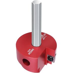 04529 for PPRK6 PVC Pipe Reamer Kit, Plastic Pipe Fitting Reamer with 3/4'', 1'', 1-1/2'', 2'', 3'', 4'' Head Aluminum, PVC Fitting Saver, Fit into Standard 1/2" Drills 3/8" Hex
