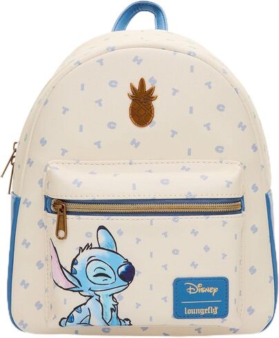 حقيبة ظهر صغيرة من Loungefly Disney Lilo & Stitch Letters، بيج in Kuwait