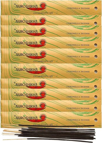 Marbling ~ Citronella ~ Incense Sticks (10 Pack - Total 100 Gram) in Saudi Arabia