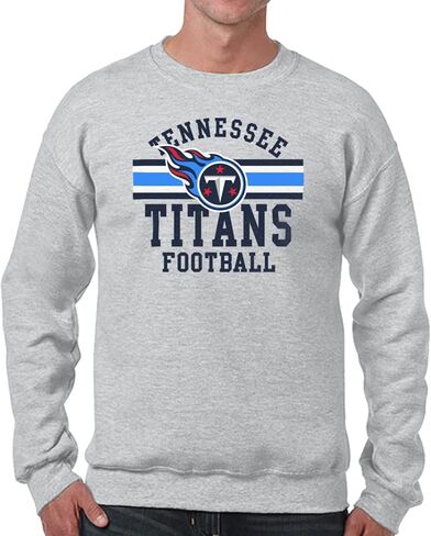 سويت شيرت Team Fan Apparel NFL Team Stripe Crew - طاقم من القطن والبوليستر بدون علامة للرجال والنساء in Kuwait