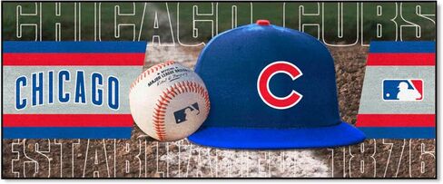 FANMATS MLB Unisex-Adult Baseball Runner Rug - 30in. x 72in. | Sports Fan Area Rug, Home Decor Rug and Tailgating Mat in Saudi Arabia