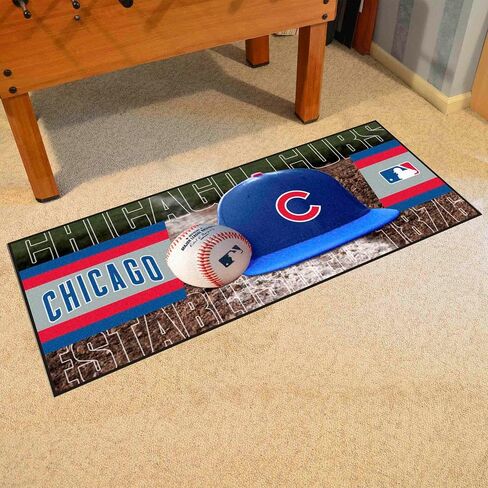 FANMATS MLB Unisex-Adult Baseball Runner Rug - 30in. x 72in. | Sports Fan Area Rug, Home Decor Rug and Tailgating Mat in Saudi Arabia