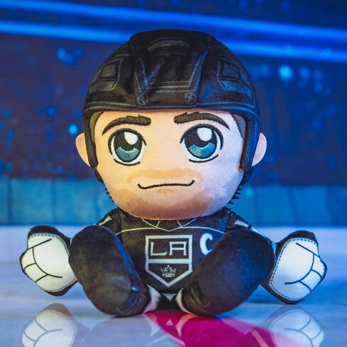 Bleacher Creatures Los Angeles Kings Anze Kopitar 8" NHL Kuricha Sitting Plush - Soft Chibi Inspired NHL Superstar in Kuwait