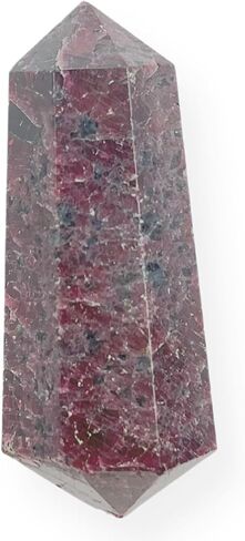 GEMSCITE Garnet Double Point Massage Wand Fashion Wicca Jewelry Gift Reiki Energy Healing Metaphysical in Saudi Arabia
