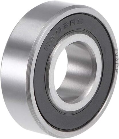 Uxcell 62/22-2RS محمل كروي ذو أخدود عميق 22x50x14mm محامل مزدوجة مختومة من الفولاذ الكروم in Kuwait