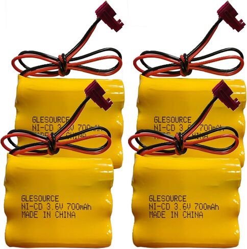 حزمة بطارية Ni-CD 3.6 فولت 700 مللي أمبير في الساعة بديلة لـ Sure-Lites 026-148 026148 ضوء الطوارئ لعلامة الخروج SL-026148 SL-026-148 SL026148 (عبوتان) in Saudi Arabia