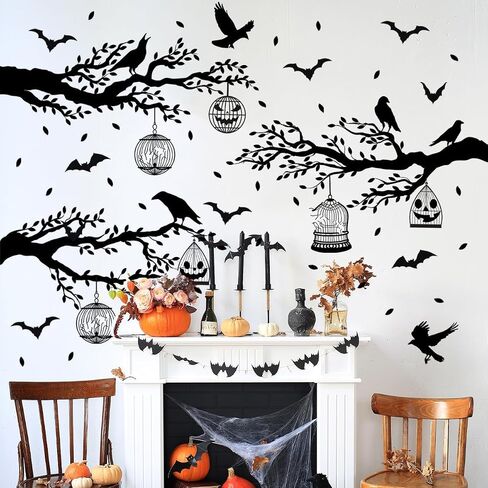 20 Pairs Glow in The Dark Halloween Eyes Window Clings Removable Luminous Fluorescent Window Sticker Halloween Wall Decal for Halloween Home Wall Window Decoration in Saudi Arabia