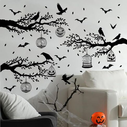 20 Pairs Glow in The Dark Halloween Eyes Window Clings Removable Luminous Fluorescent Window Sticker Halloween Wall Decal for Halloween Home Wall Window Decoration in Saudi Arabia