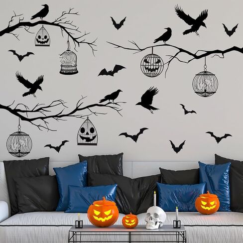 20 Pairs Glow in The Dark Halloween Eyes Window Clings Removable Luminous Fluorescent Window Sticker Halloween Wall Decal for Halloween Home Wall Window Decoration in Saudi Arabia