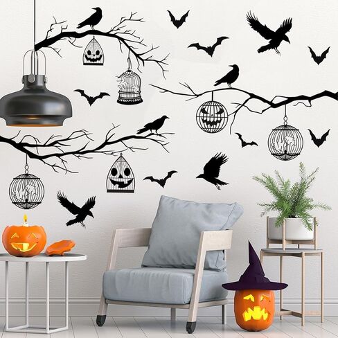 20 Pairs Glow in The Dark Halloween Eyes Window Clings Removable Luminous Fluorescent Window Sticker Halloween Wall Decal for Halloween Home Wall Window Decoration in Saudi Arabia