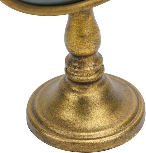 NIKKY HOME Antique Table Clock, Gold Retro Desk Clock Silent-Non-Ticking Battery Operated Decorative Desk Table Clock for Home, Office, Living Room, Bed Room in Saudi Arabia