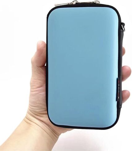 Diabetic Supplies Travel Case, Blood Glucose Meter Storage Bag, Small Eva Hard Protective Carrying Pouch for Medication, Test Strips, Alcohol Pads, Insulin Vials, Lancets, Diabetes Testing Kit (Black) in Saudi Arabia
