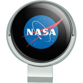 GRAPHICS & MORE NASA Official Meatball Logo Golf Hat Clip with Magnetic Ball Marker