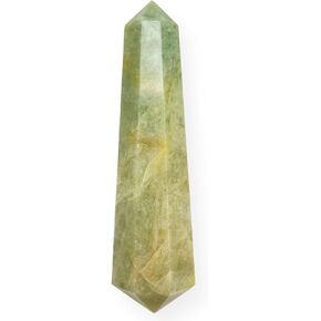 GEMSCITE Garnet Double Point Massage Wand Fashion Wicca Jewelry Gift Reiki Energy Healing Metaphysical