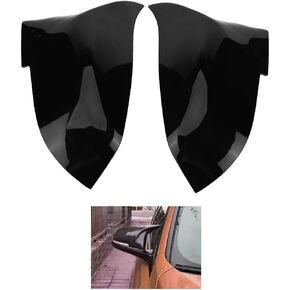 Car Mirror Cover Cap, 1 Pair Rearview Mirror Cover Cap(Left & Right) for 220i 328i 420i F20 F21 F22 F30 F32 F33 F36 X1 E84 (Paint)
