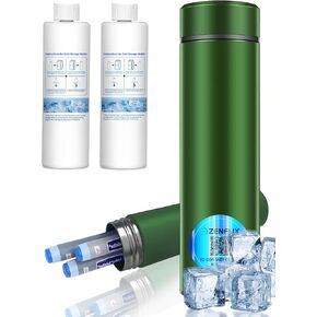 72H Diabetic Insulin cooler travel case With TSA Approved 1-3 Refrigerated Insulin Pen Cooler Keep Medicine Cool While Traveling Carry Avoiding Loss QR & 2 Freezing Bottles (Green)