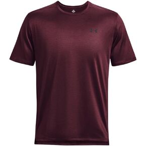 Under Armour Men's Tech Vent SS Loose Chestnut Red Short Sleeve Shirt M