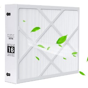 Upgrade X8788 MERV 16 Filter 20x26x5 Filter X8788 20x26x5 Air filter Merv 16 carbon clean Furnace Filter Replace for PCO20-28 PureAir ，x8788 Merv16 Filter -1pack