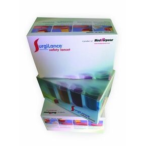 PT# SLB250 PT# # SLB250- Lancet Surgilance Blue 18G 100/Bx by, MediPurpose