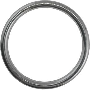 US STAINLESS Stainless Steel 316 Round Ring Welded 5/16" x 2 3/8" (8mm x 60mm ID) Marine Grade