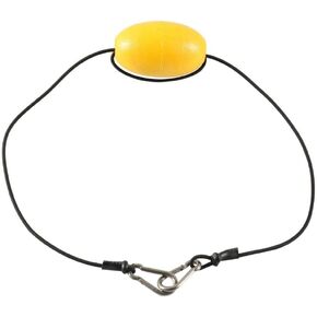 HomeSoGood 31Inch Marine Rope Tow Line Buoy Ball Float Leash & Stainless Steel Hook for Fishing Drift Accessories