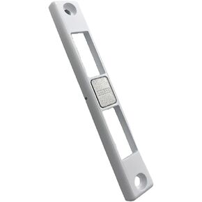 Sliding Patio Door Keeper (Strike Plate), White, HA0208SKWH