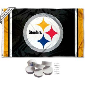 Pittsburgh Steelers Banner and Tapestry Wall Tack Pads