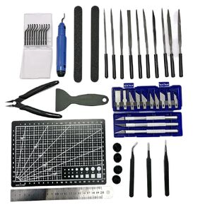 Essential 3D Printer Tools 3D Printer Tool Kit for Removing, Smoothing, Finishing, Deburring, Craving, Drilling 3D Printer Accessories for Bambu Lab, Ender3